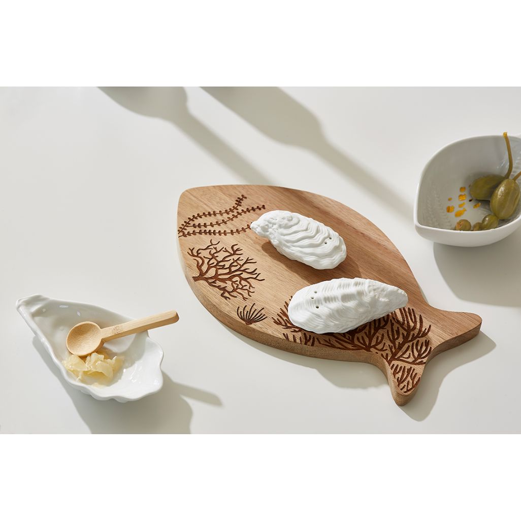 Salière & poivrière Roues à huîtres