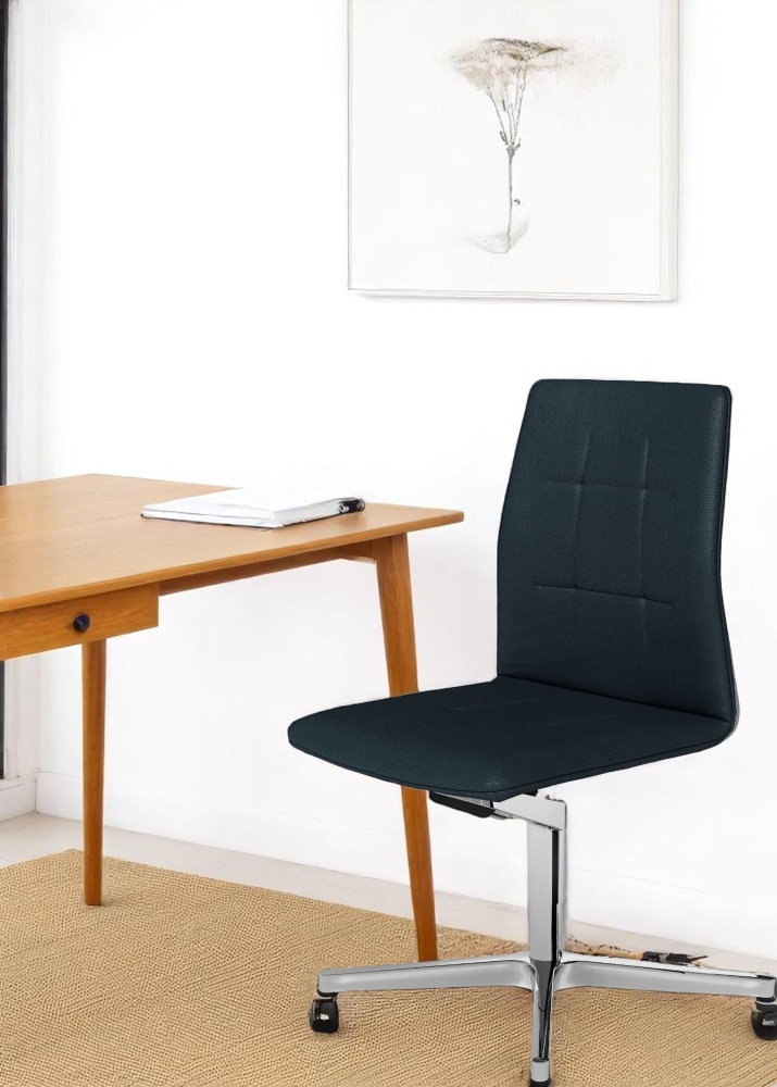 Leadchair Evo chaise pivotante / chaise de bureau à quatre pieds en étoile Walter Knoll 