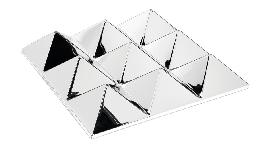 Mirror Sculptures Miroir 9 Pyramides Verpan