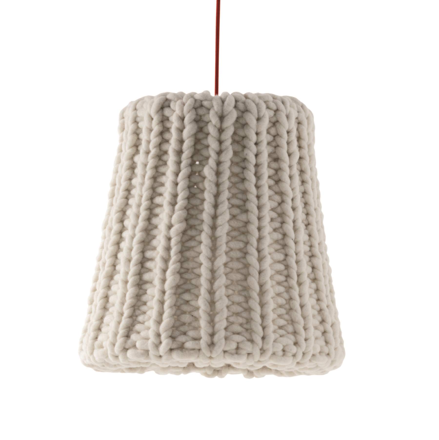 Luminaire à suspensoin large blanc Granny Casamania