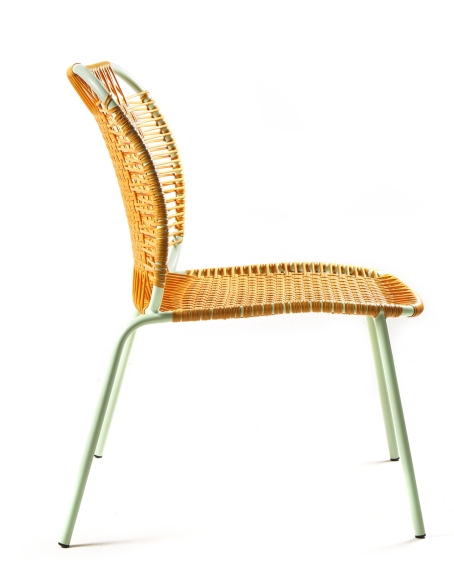 Cielo Lounge Chair low Chaise Lounge basse Outdoor ames 