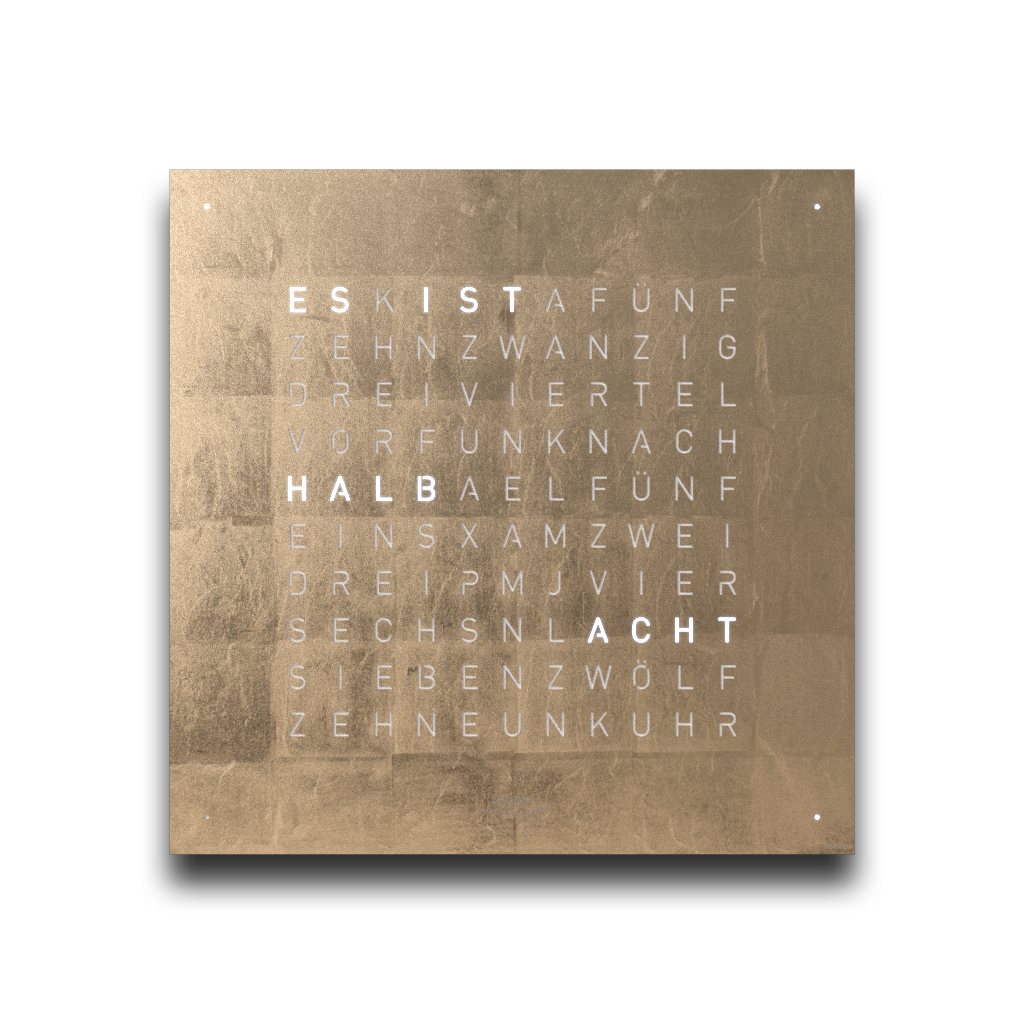 Cache avant pour l'horloge murale Earth 45 QLOCKTWO