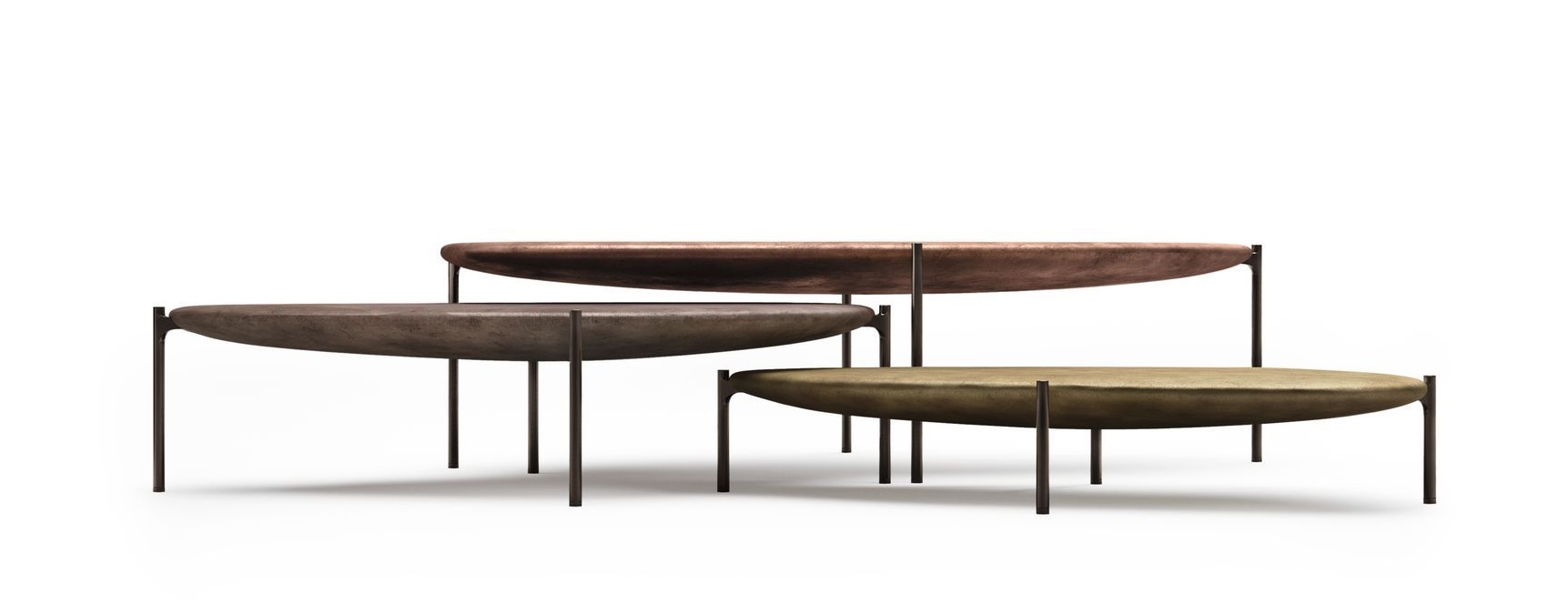 Ishino Metal Table Table d'appoint Walter Knoll
