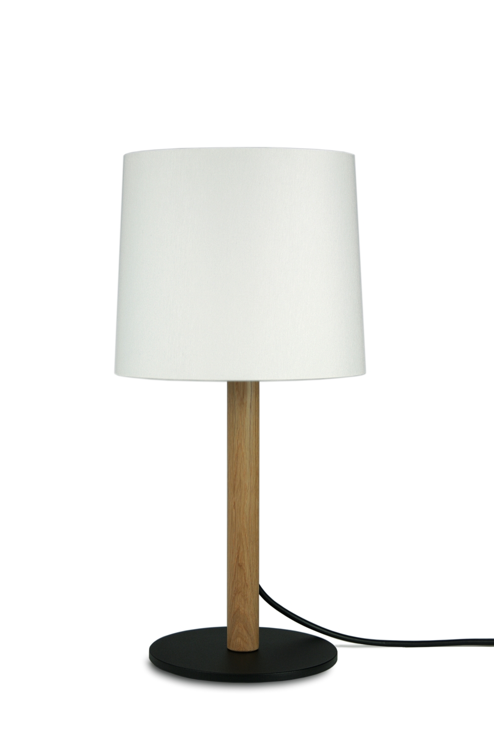 Miyu 45 Lampe de table chêne naturel / blanc Maigrau