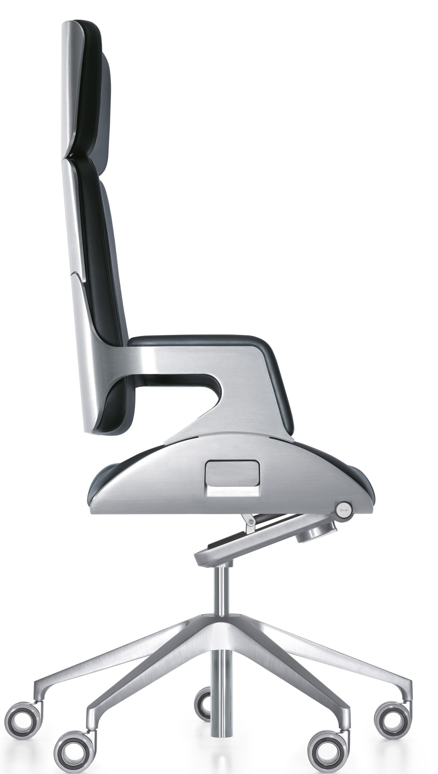 Silver SV11P Chaise de bureau haute Interstuhl