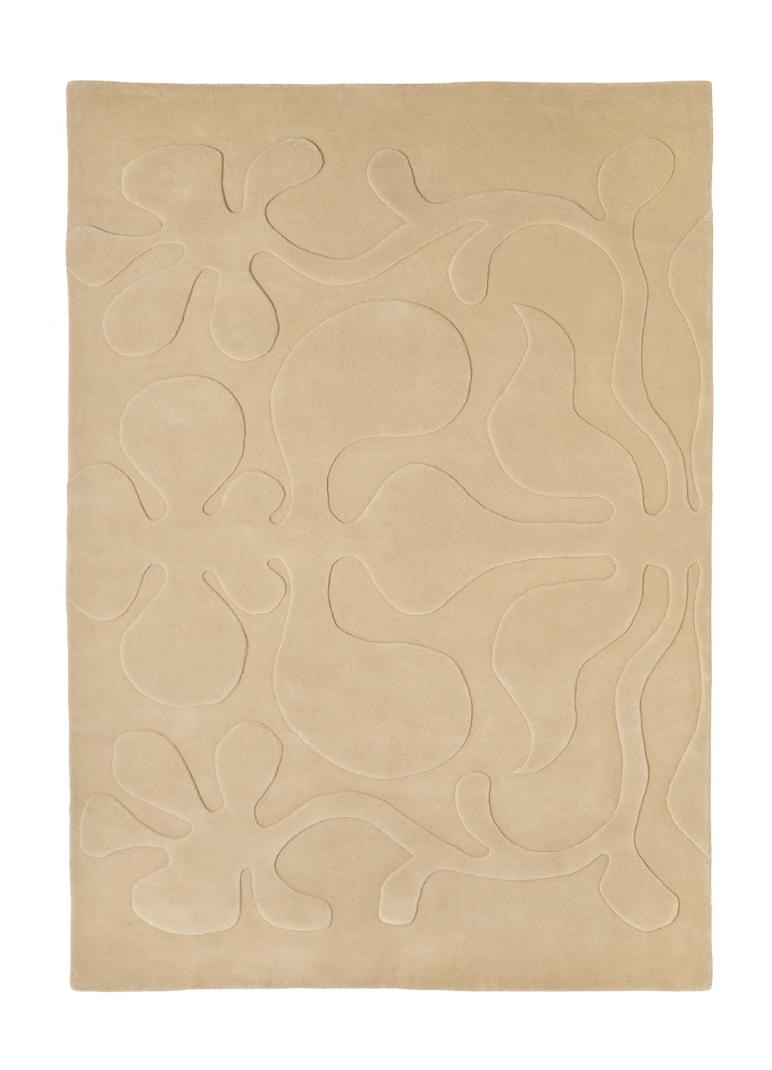 Lucia Eames Rooted Tapis Ivory Nanimarquina