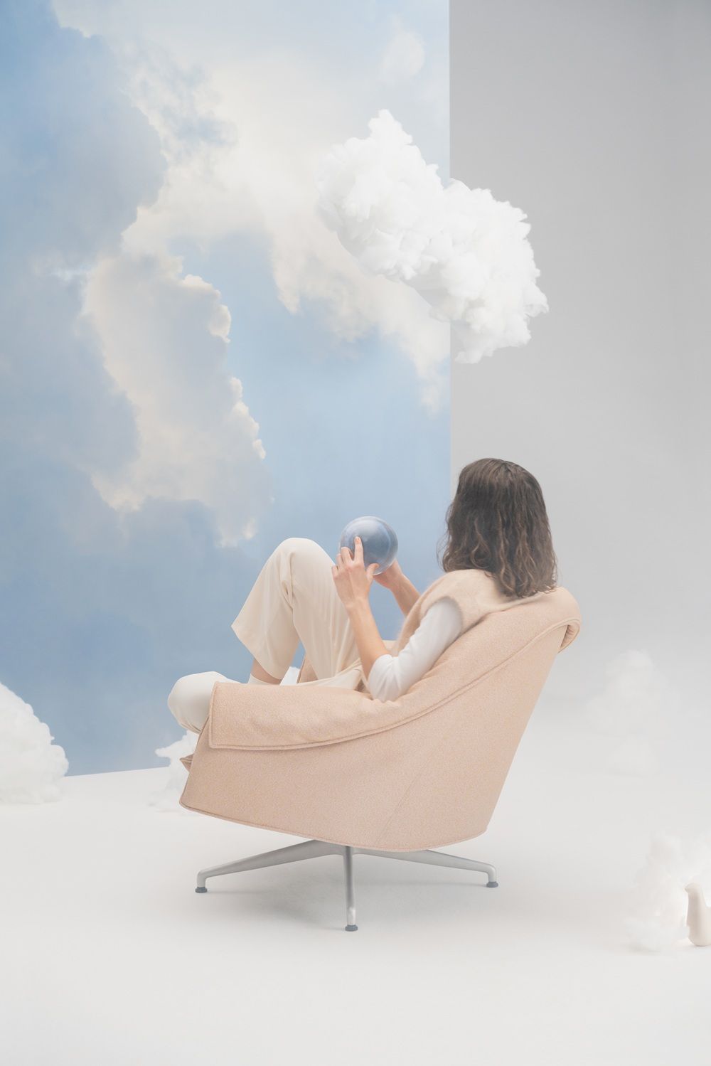 Bascule Fauteuil Lowback Vitra