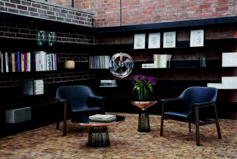 Bell table table de salon Special Edition cuivre ClassiCon