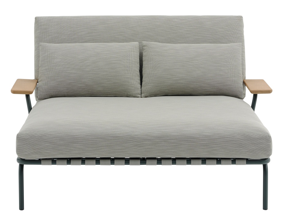 Settle Lounge Bed Chaise longue d'extérieur Muuto 