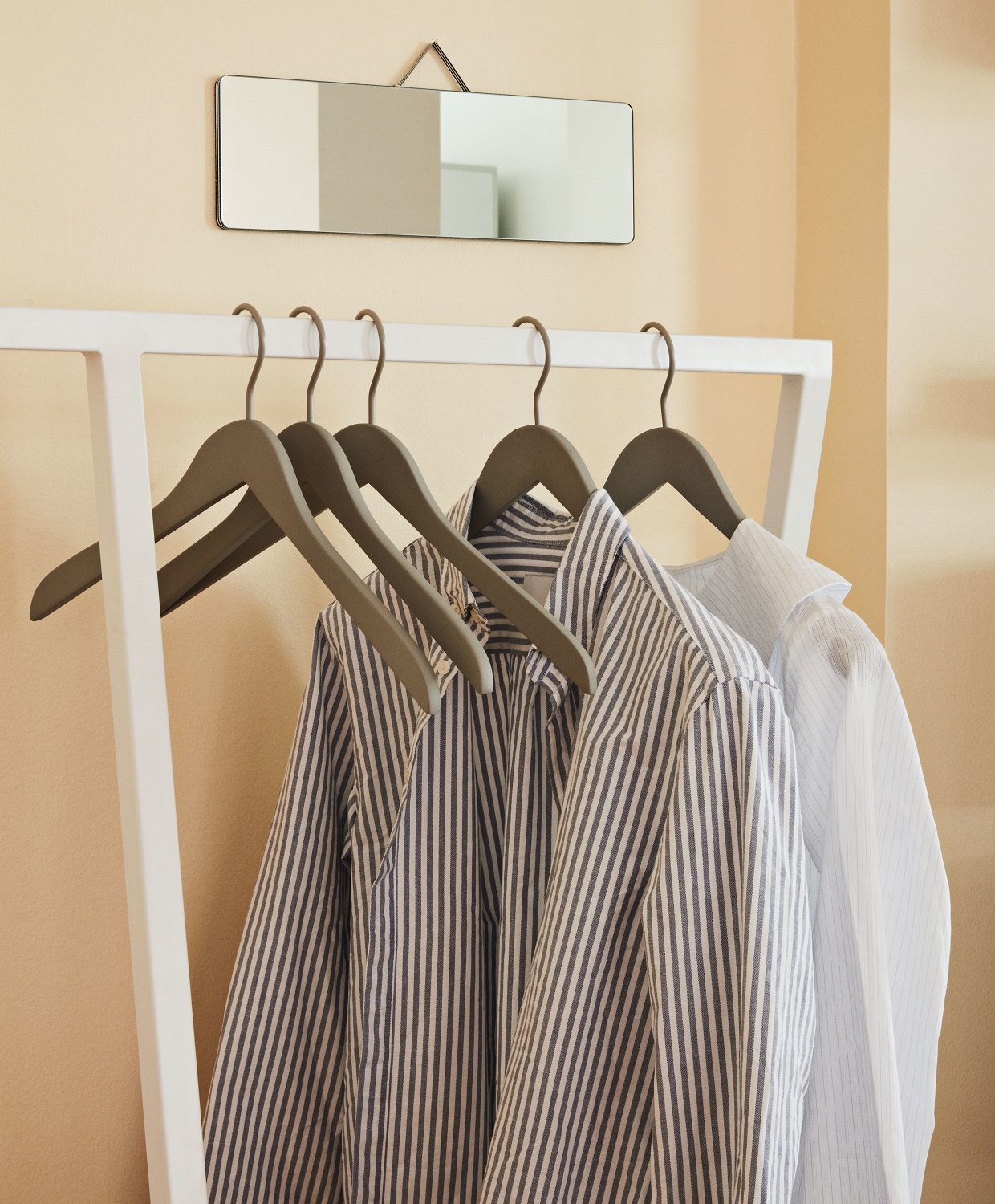 Soft Coat Hanger Wide 44 Set de 4 cintres Hay 