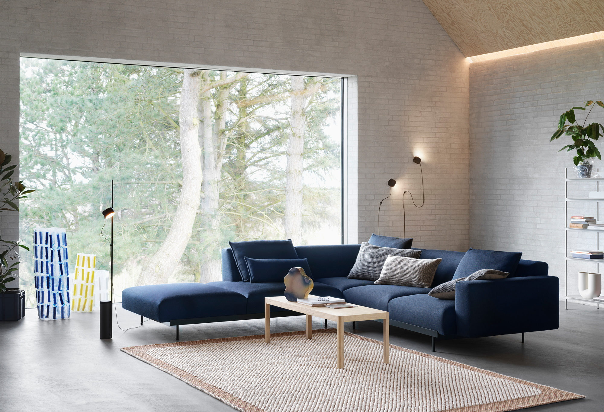 In Situ Canapé modulaire 3 places Chaise Longue Muuto