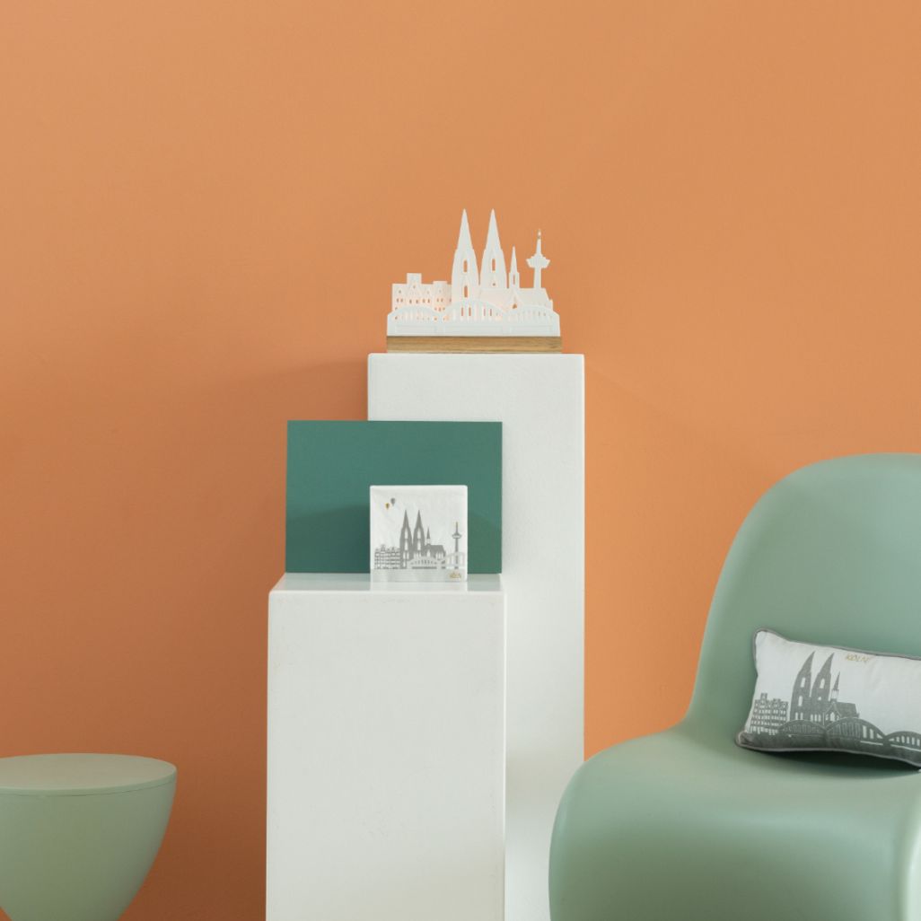 Objet lumineux Silhouette de la ville de Cologne Räder