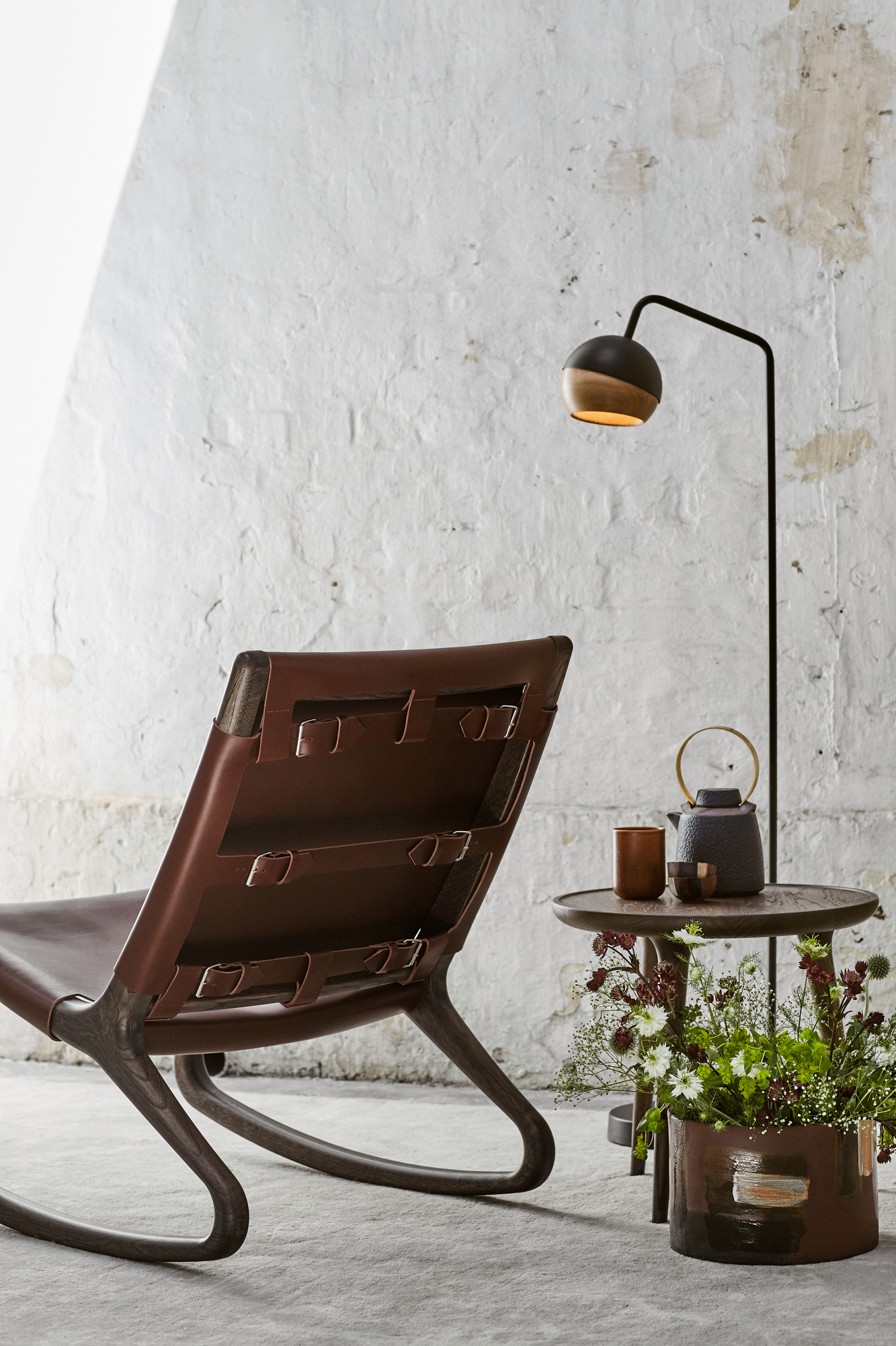 Ray Floor Lamp LED Lampadaire Mater