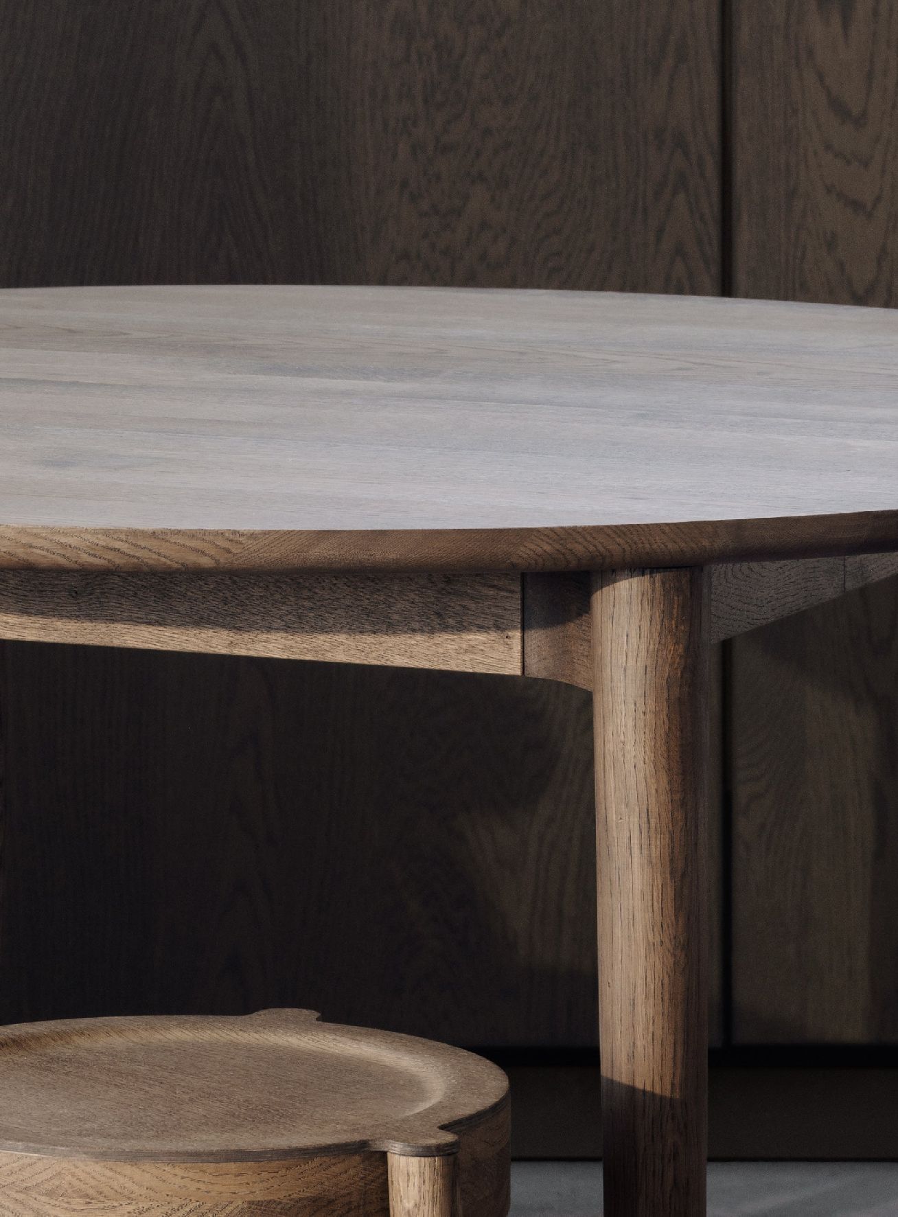 Expand Circular Dining table Table ronde / Table extensible Northern