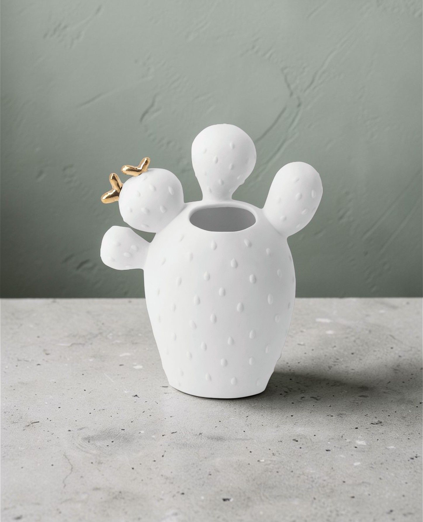 Vase cactus figue de barbarie Räder