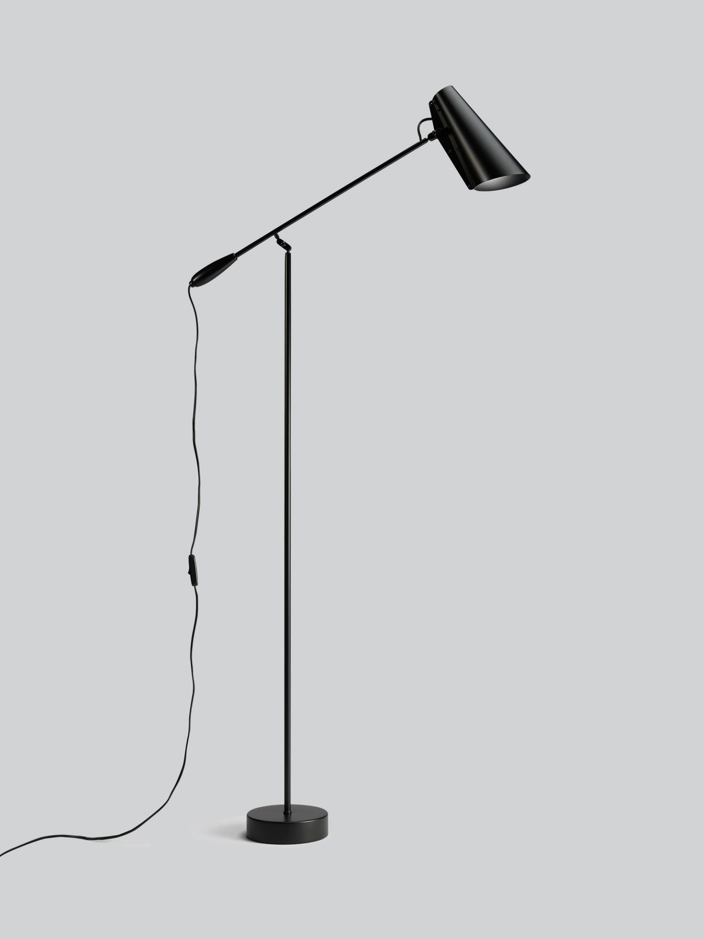 Birdy floor lampadaire noir/noir Northern