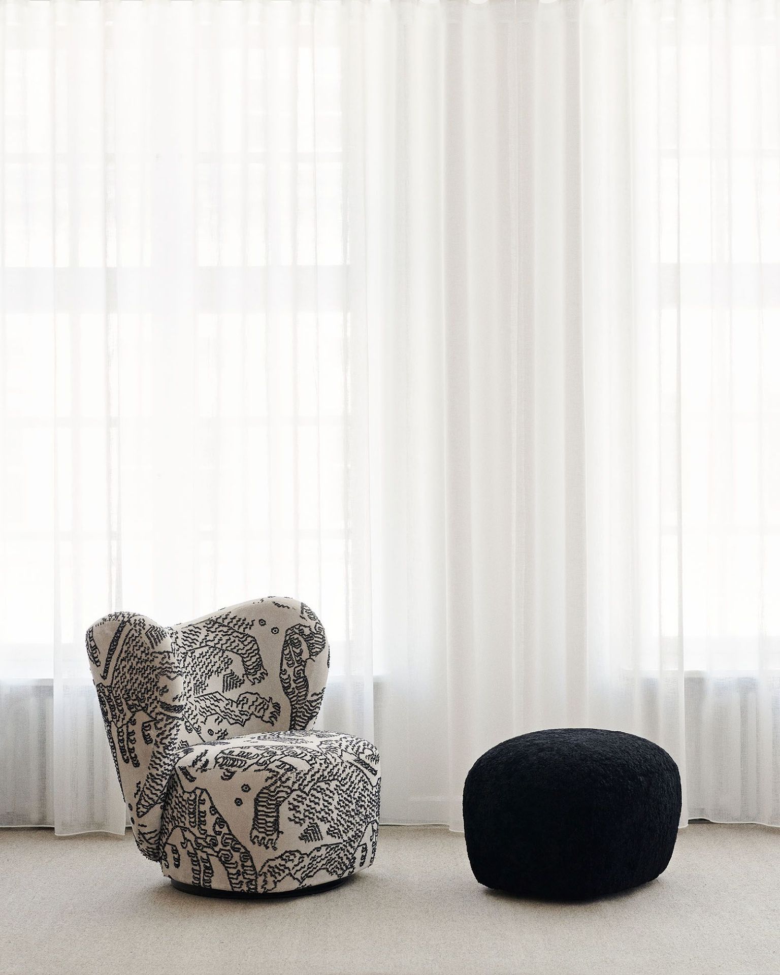 Tabouret Little Big Pouf NORR11