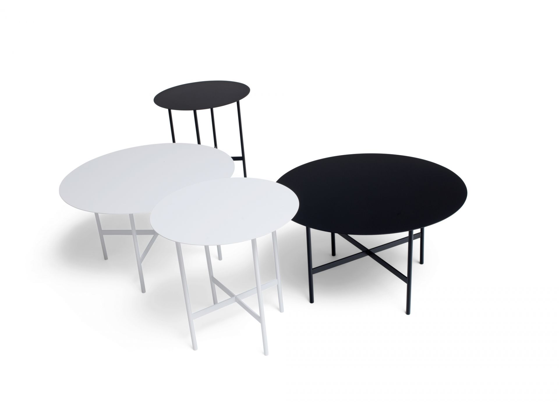 BETA Table basse et d'appoint petite noir profond Müller Möbelfabrikation