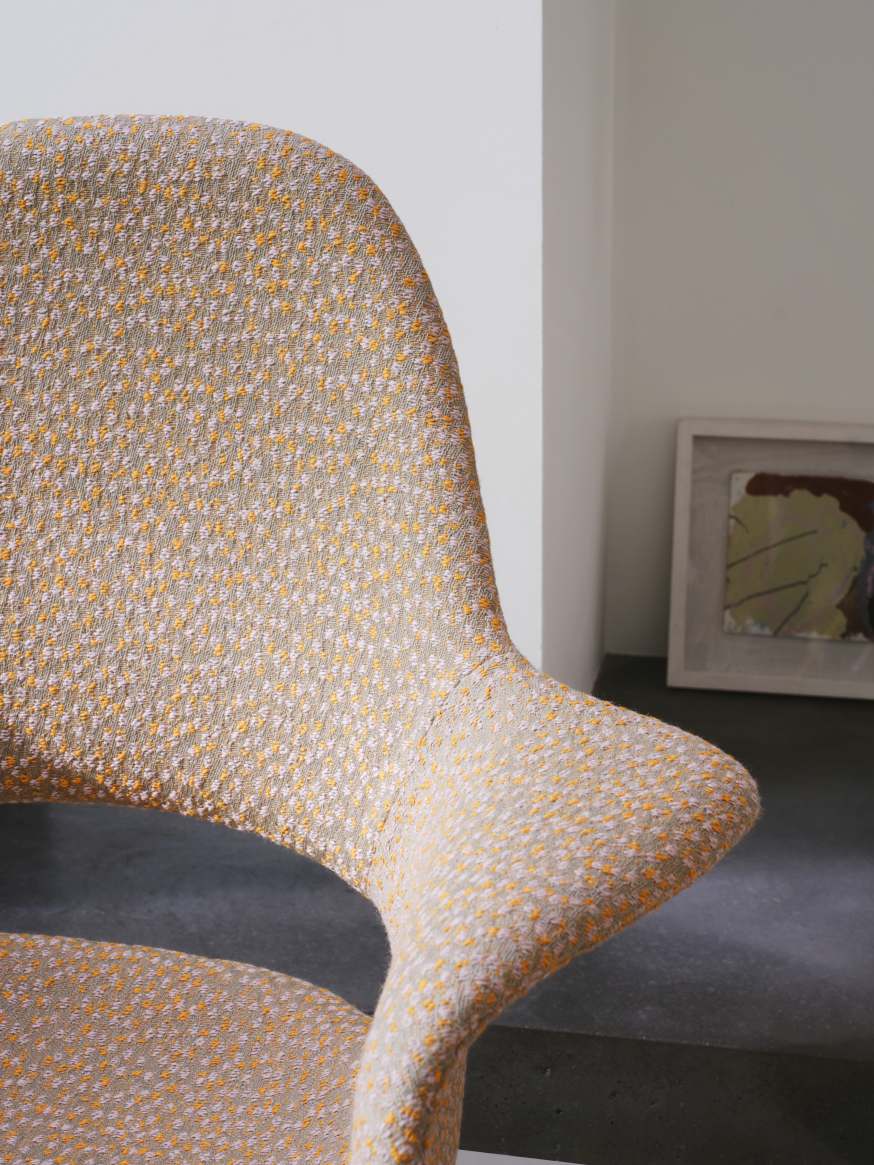 Organic Conference chaise de conférence Vitra tissu Kvadrat Ria 03 (981) LIMITED EDITION PIÈCE D'EXPOSITION