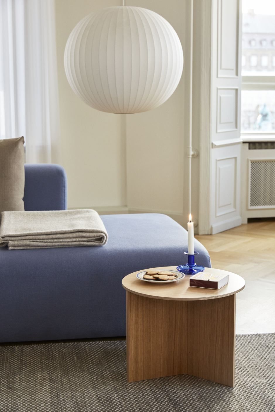 Mags Sofa Corner Combination 2 Low Armrest avec accoudoir à droite Hay