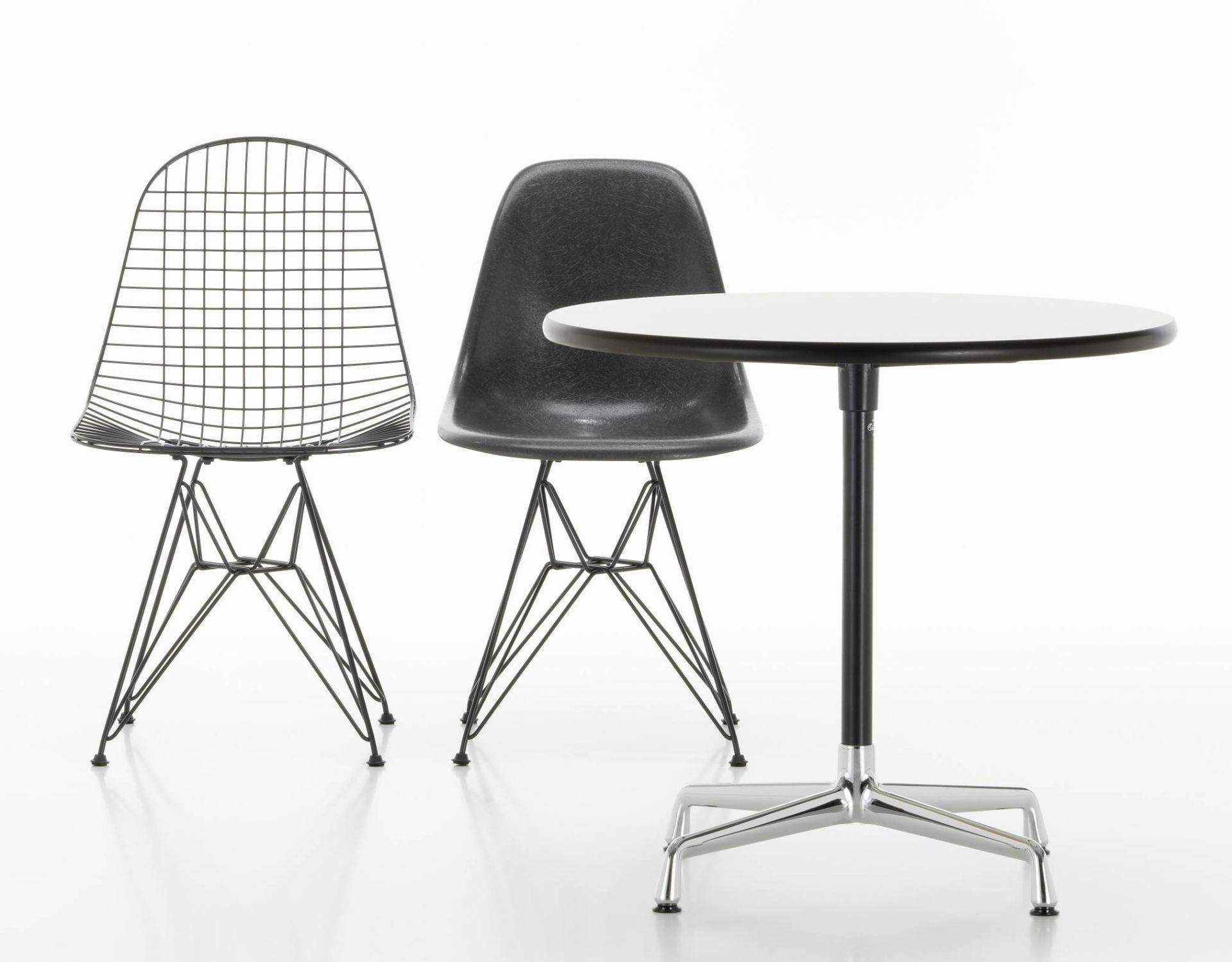 Eames Contract Table Ronde Ø80 cm Vitra