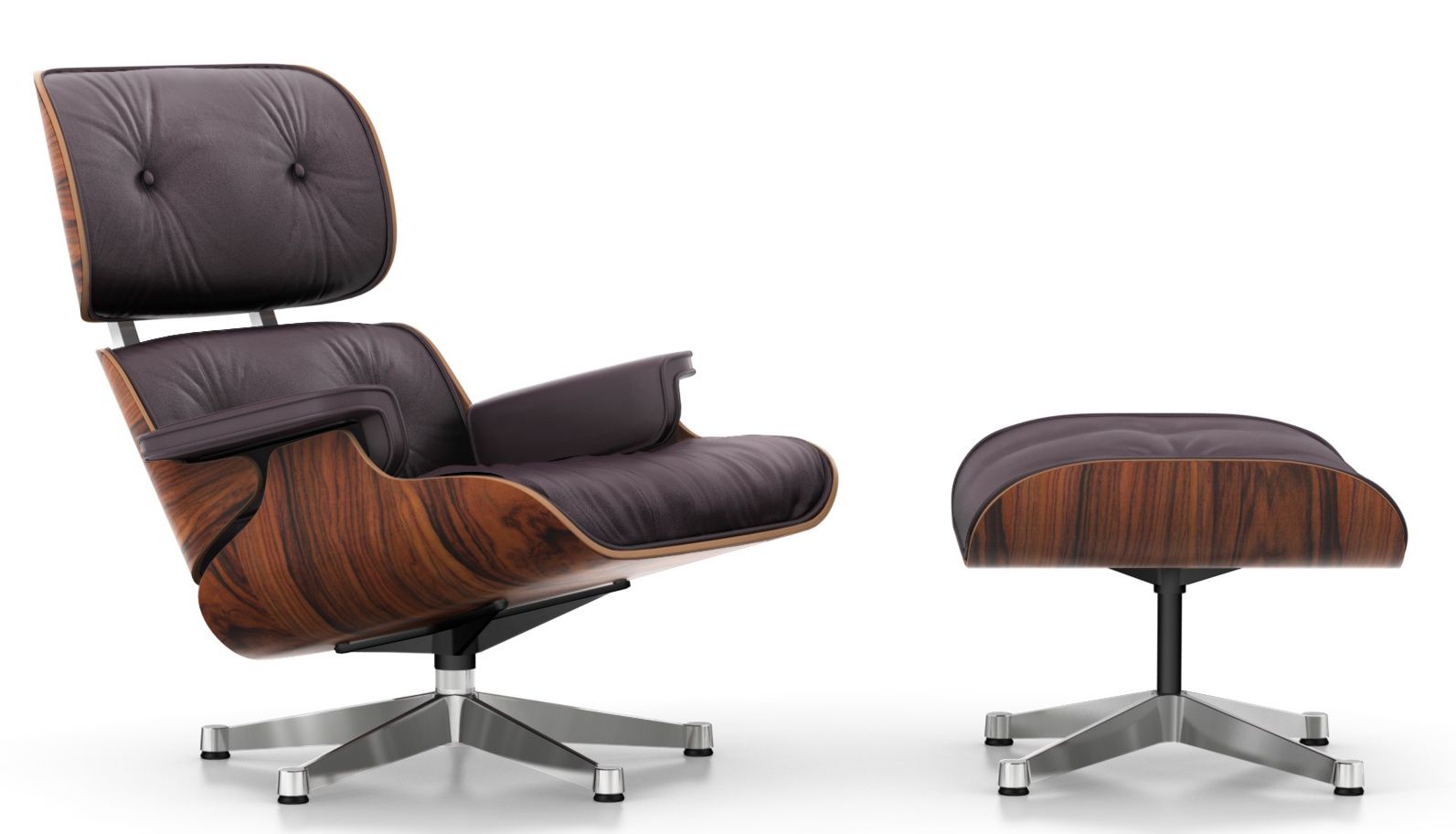 Eames Lounge Chair & Ottoman Fauteuil CONFIGURATEUR Vitra