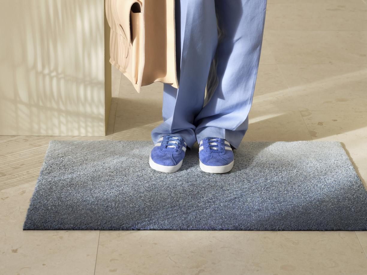 Tapis de sol Dis Indoor / Outdoor Bleu Heymat 