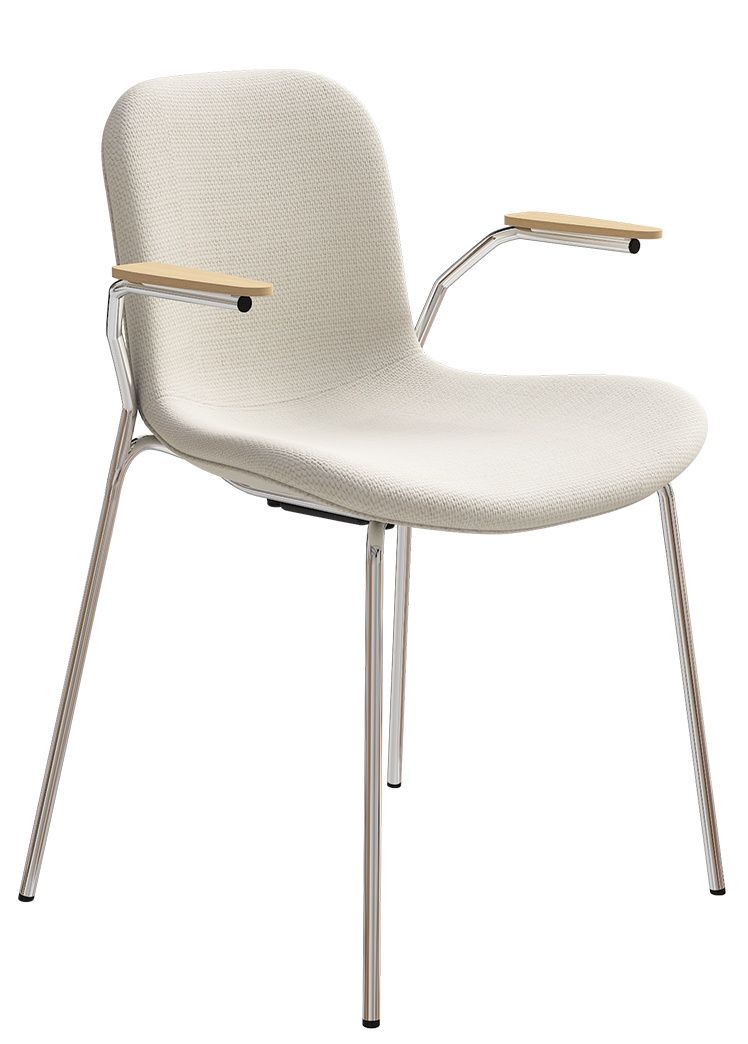 Langue Stack Armchair Chaise à accoudoirs Entièrement rembourrée NORR11