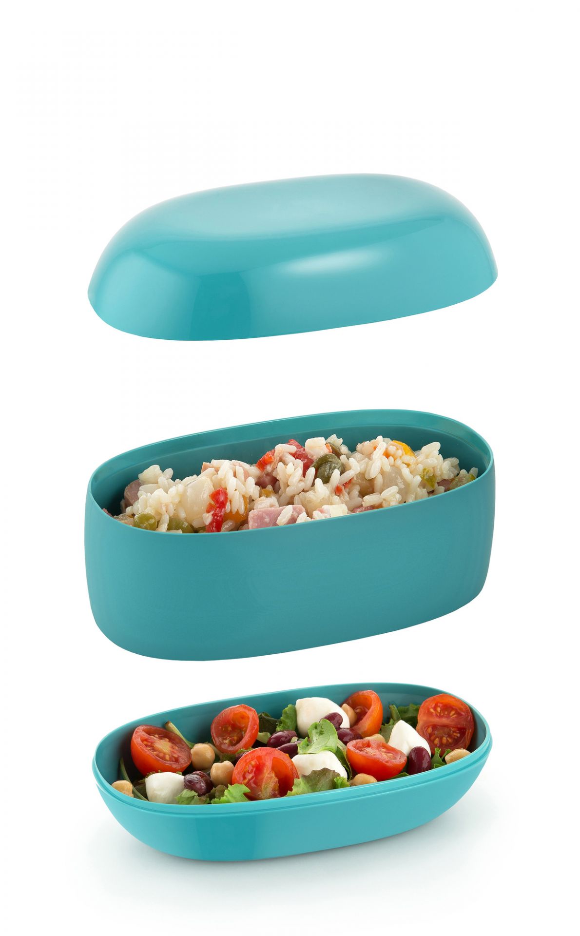 Food à porter boîte à déjeuner bleu clair Alessi OFFRE SPECIALE
