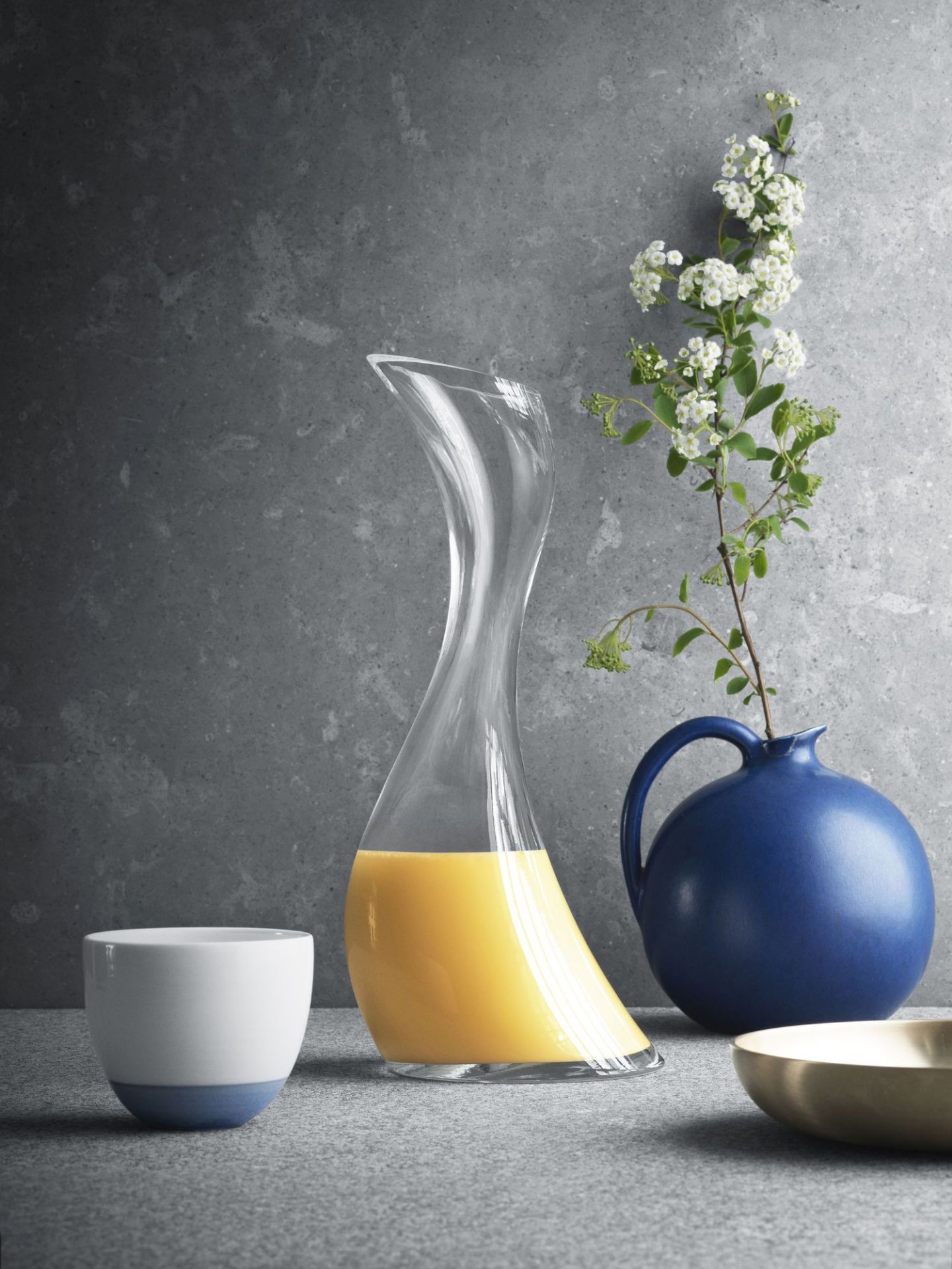 Cobra Verseuse en verre clair Georg Jensen OFFRE SPECIALE