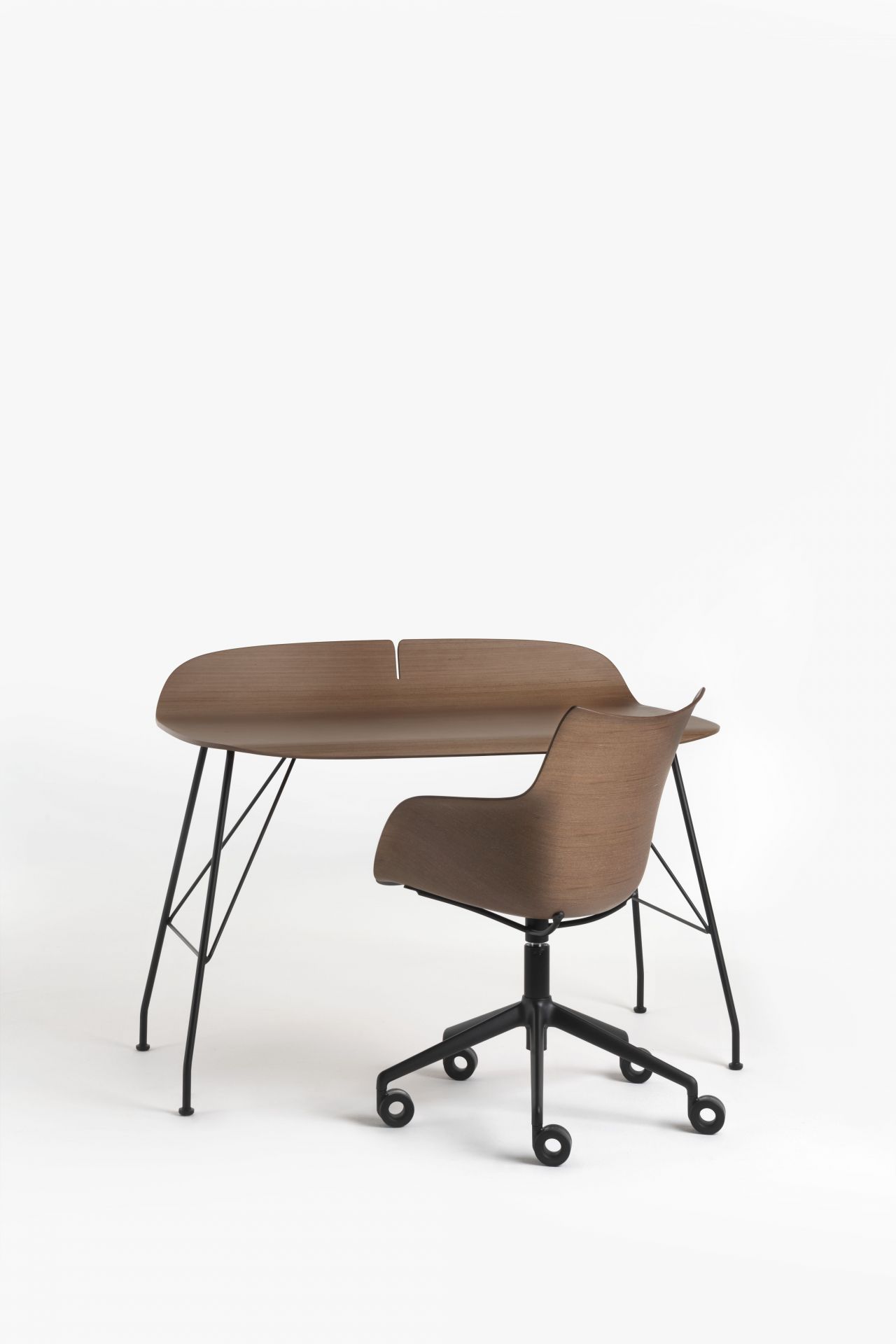 Q/Bois Fauteuil pivotant Kartell
