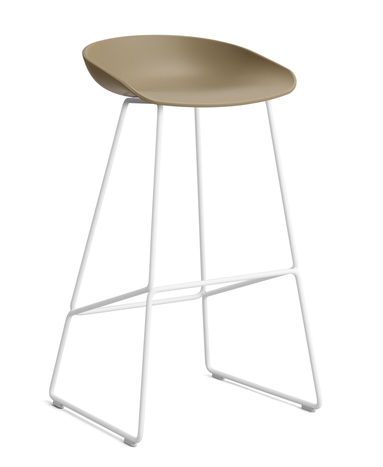 About a Stool AAS 38 / AAS38 75 cm Blanc et Clay Tabouret de bar Hay OFFRE SPECIALE