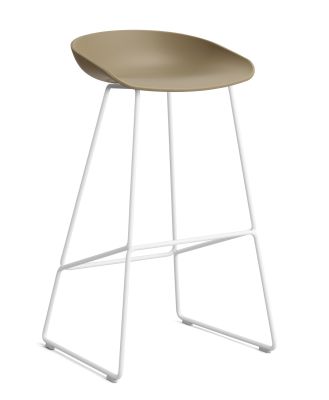 About a Stool AAS 38 / AAS38 75 cm Blanc et Clay Tabouret de bar Hay OFFRE SPECIALE