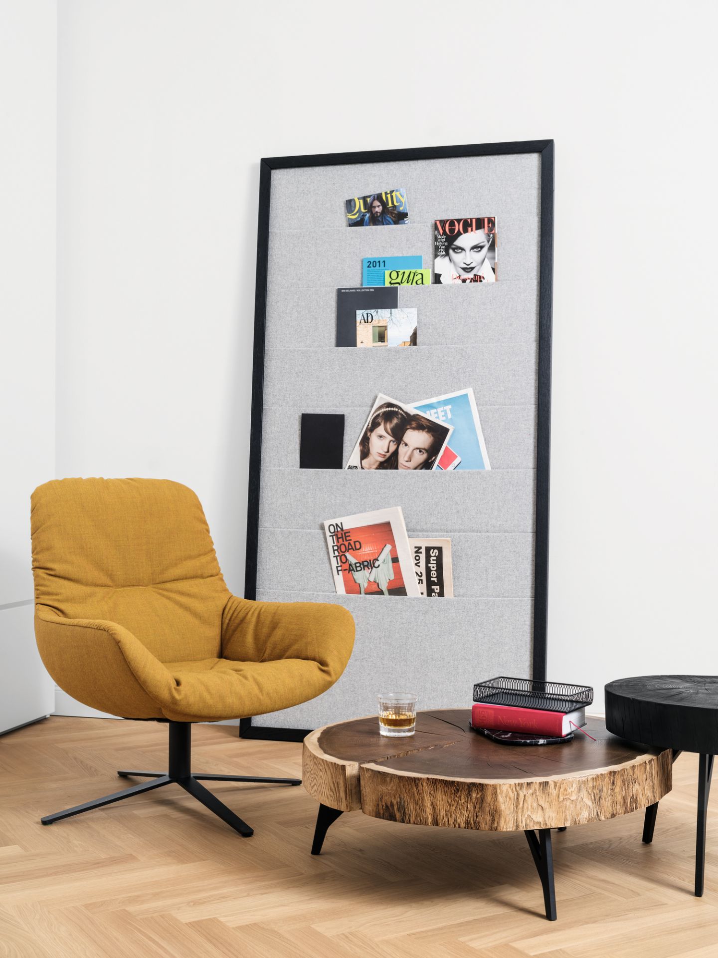 Stomp tabel d'appoint H40 brut Janua