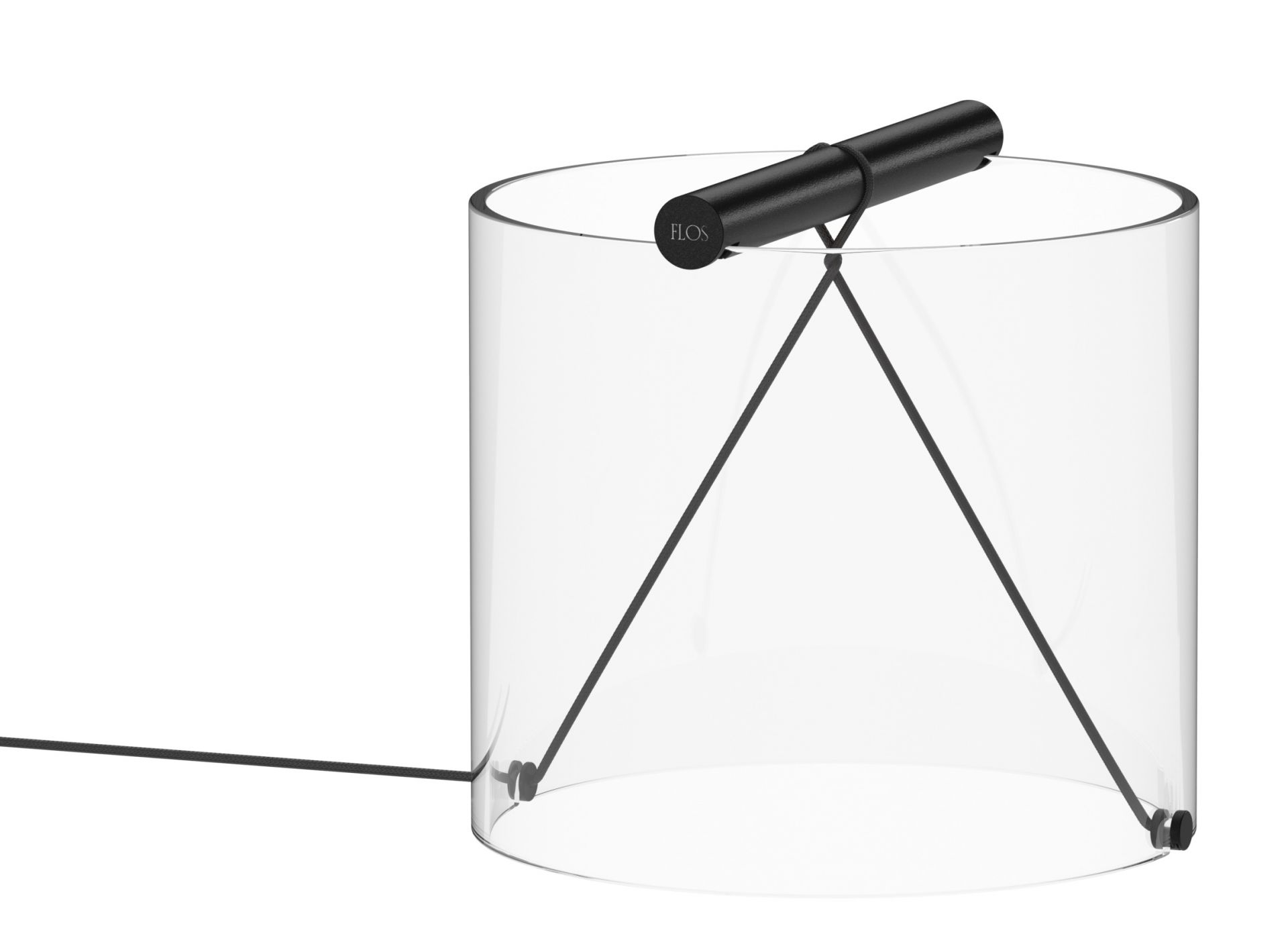To-Tie T1 LED Lampe de table Flos Anodisé noir OFFRE SPECIALE