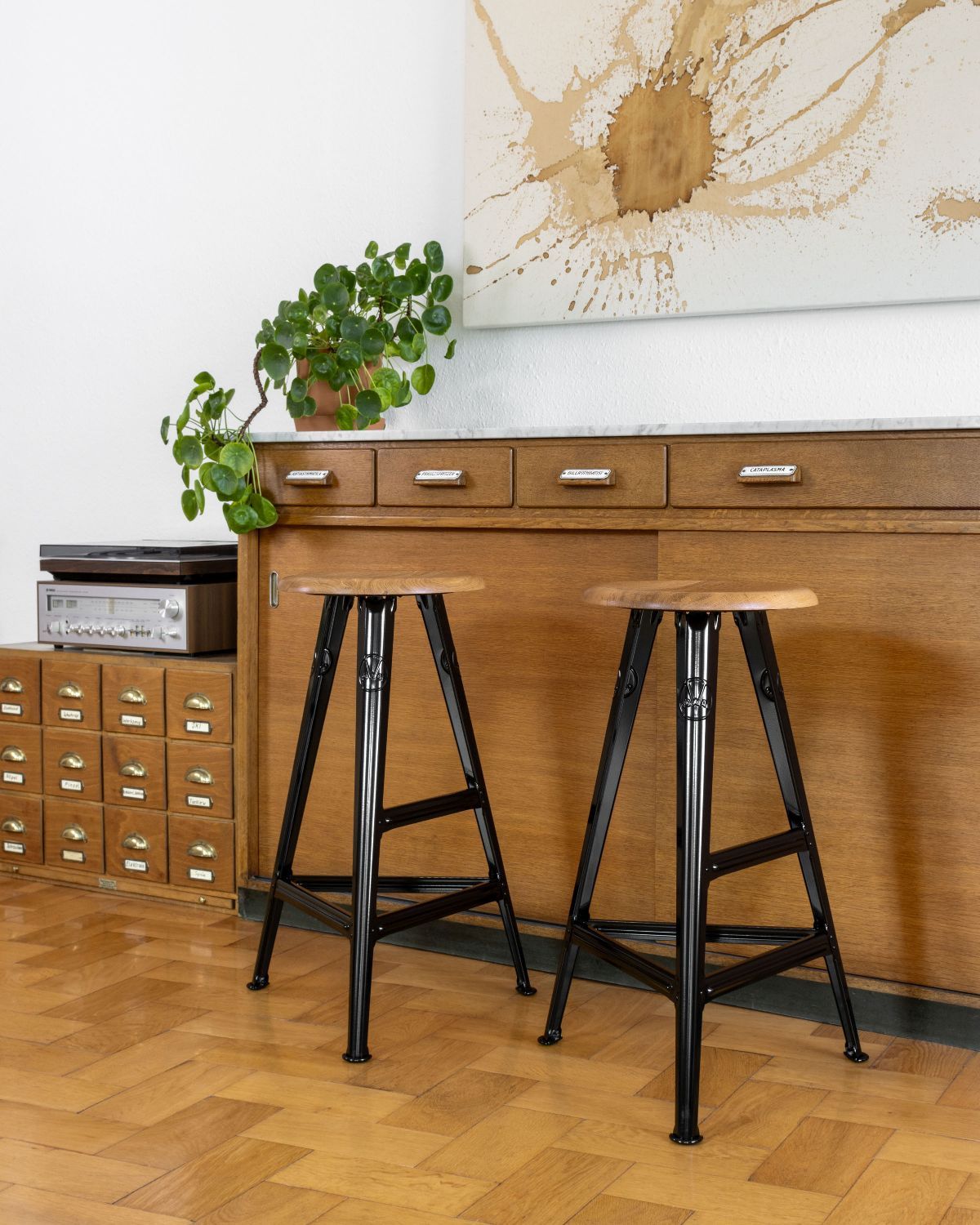 Tabouret - Model I 75 cm Tabouret de bar Rowac