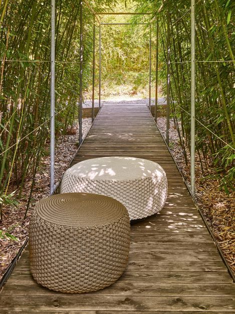 Pouf tabouret Medium Indoor / Outdoor Weishäupl