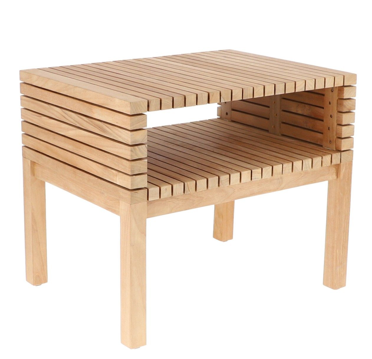 Samoa Table d'appoint avec compartiment de rangement Outdoor Jan Kurtz