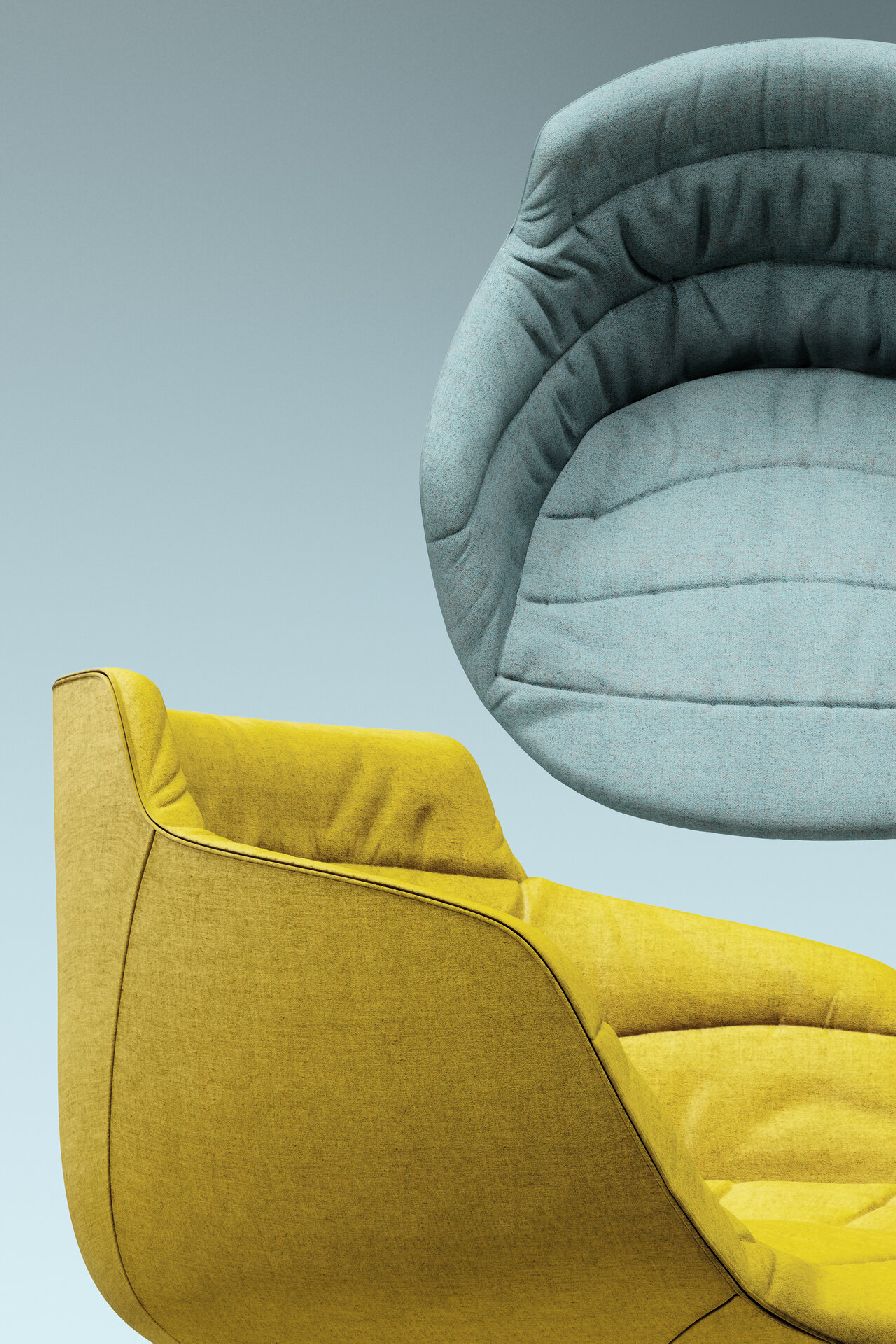 Flow Armchair Chaise à accoudoirs MDF Italia 