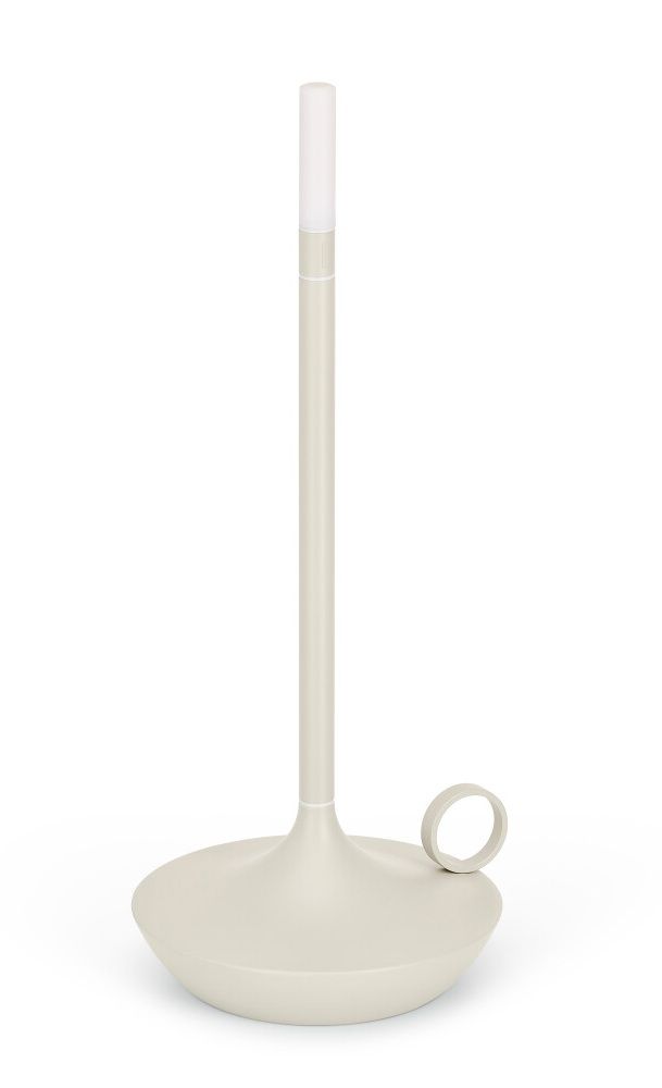 Wick Portable Lampe de batterie / Lampe de table avec USB Graypants
