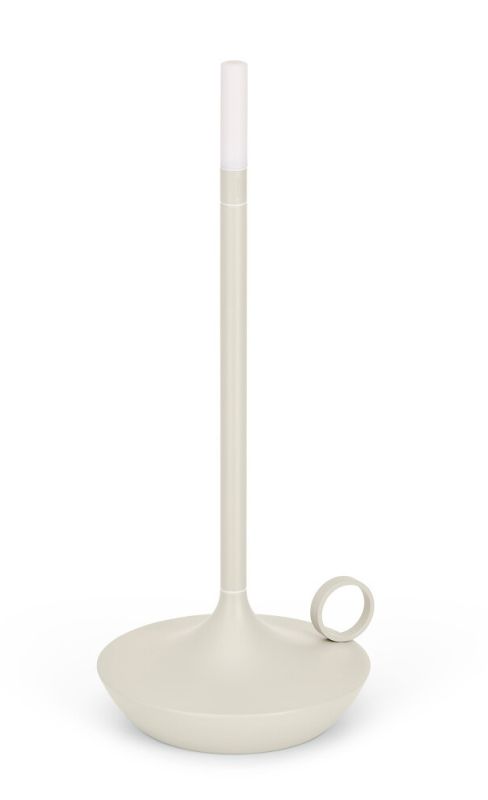 Wick Portable Lampe de batterie / Lampe de table avec USB Graypants