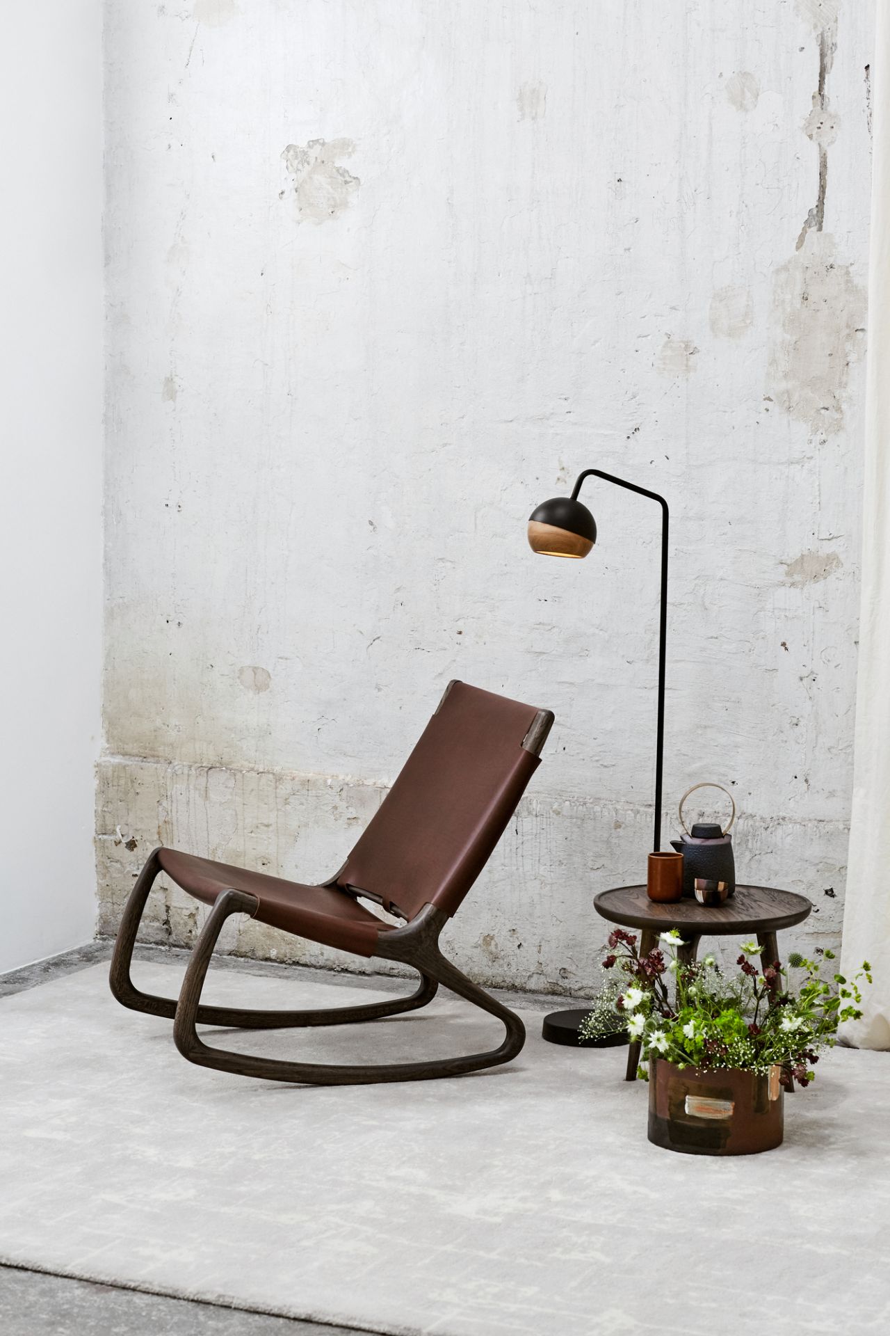Ray Floor Lamp LED Lampadaire Mater