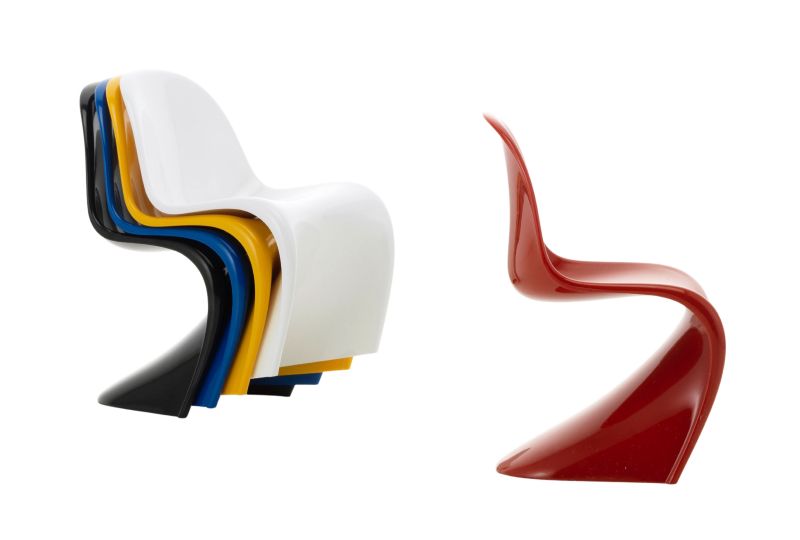 Ensemble miniature de chaises Panton Vitra