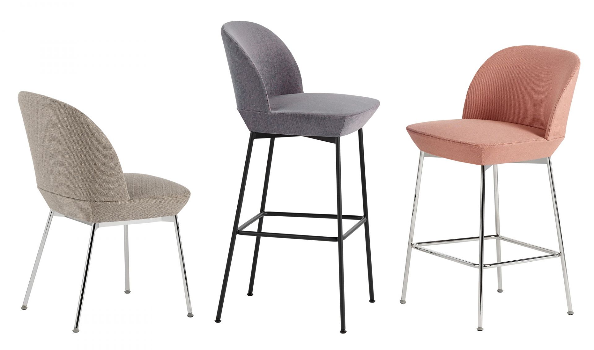 Oslo Bar Stool Tabouret de bar H 75 cm Muuto