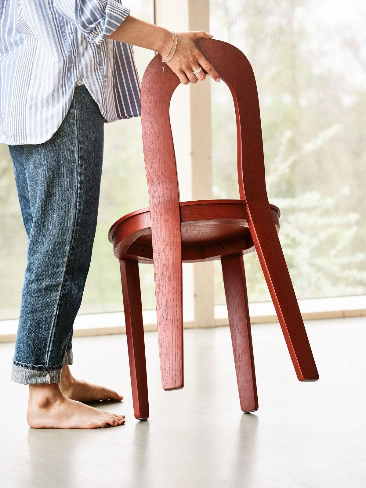 Olivia Chair Chaise en bois Design House Stockholm chêne naturel Olivia Chair Chaise en bois Design House Stockholm chêne naturel