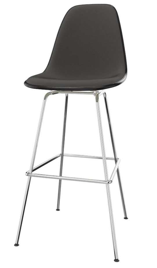 Eames Plastic Bar Stool Tabouret de bar High Entièrement rembourré Vitra 