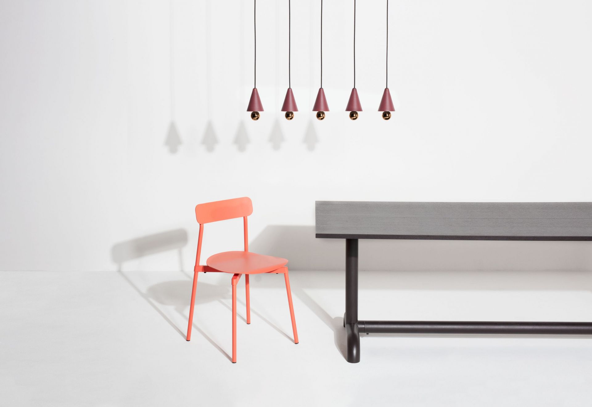 Cherry Pendant light Lampe à suspendre 5 pièces Linear Petite Friture 