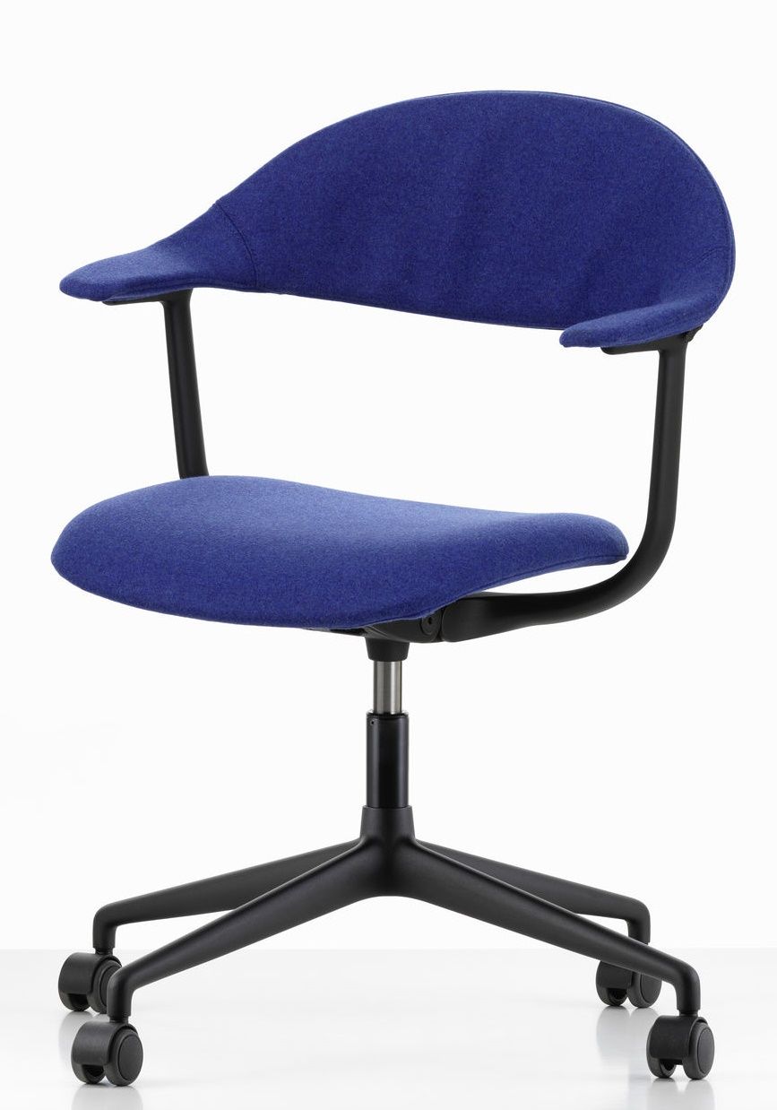 Mynt dossier et assise Plywood chaise de bureau Vitra