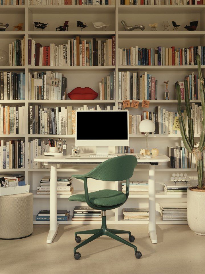Mynt dossier et assise plastique Chaise de bureau Vitra