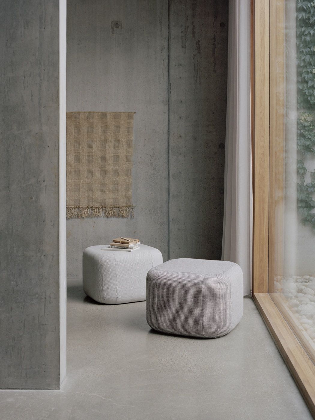 Pouf Quadro Tabouret Softline